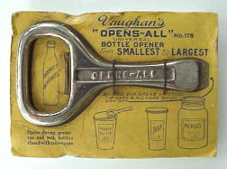 Vintage Can Opener & Vaughan’s Safety Roll JR USA OFFERS WELCOME!